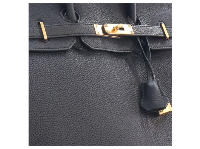 Hermès Black Togo Birkin Retourne 35 Nero - vista 10