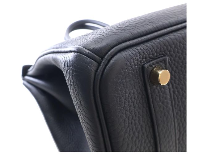 Hermès Black Togo Birkin Retourne 35 Nero - vista 12