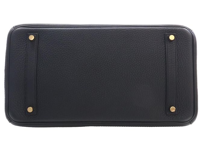Hermès Black Togo Birkin Retourne 35 Nero - vista 5