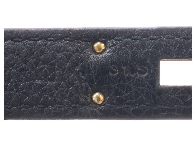 Hermès Black Togo Birkin Retourne 35 Nero - vista 7