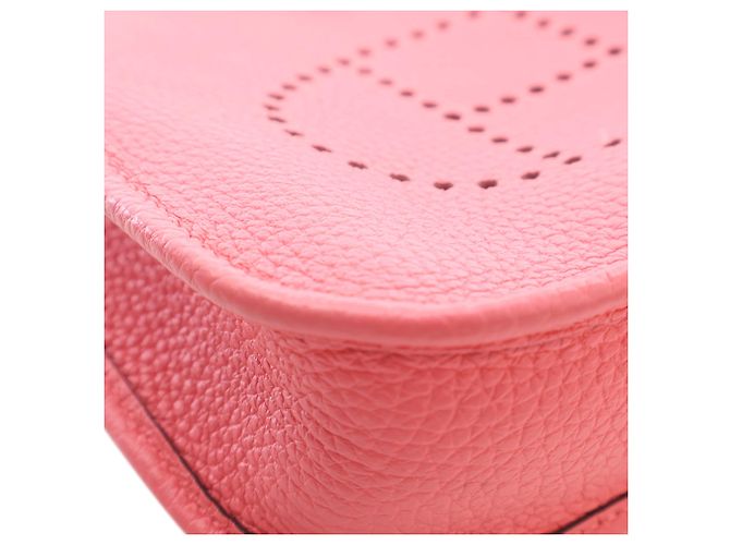 Hermès Pink Clemence Evelyne TPM 16 Rosa - vista 10