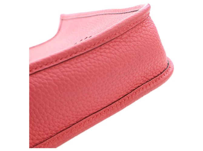 Hermès Pink Clemence Evelyne TPM 16 Rosa - vista 14