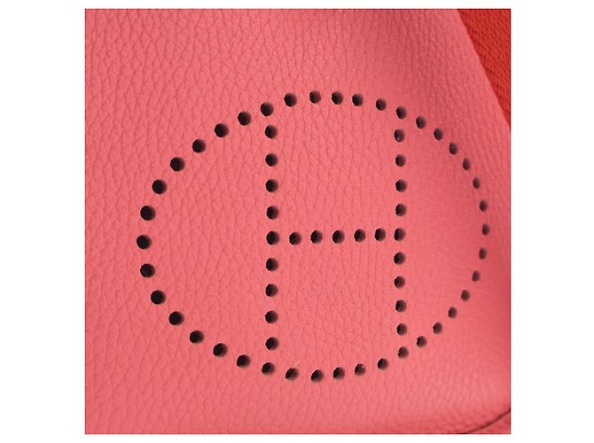 Hermès Pink Clemence Evelyne TPM 16 Rosa - vista 7