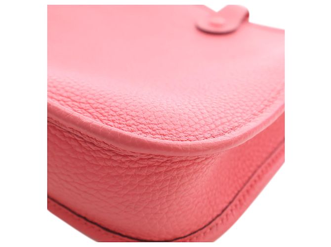 Hermès Pink Clemence Evelyne TPM 16 Rosa - vista 8