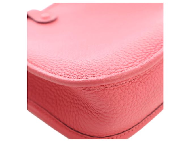 Hermès Pink Clemence Evelyne TPM 16 Rosa - vista 9