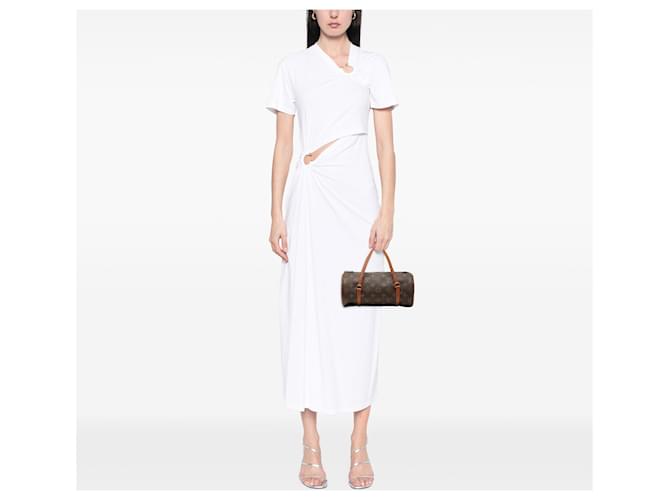 Louis Vuitton Marrone Monogram Papillon 26 - vista 7