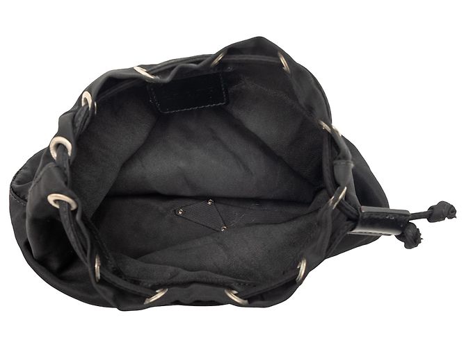 Pochette de cordón en Tessuto negro Prada - vista 4
