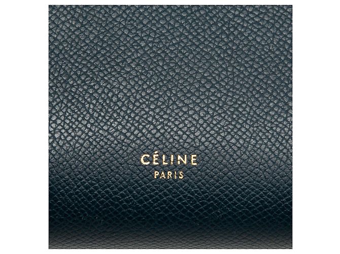 Belt Bag Céline Borsa Belt in pelle di vitello micro granulata blu Celine Blu navy - vista 5