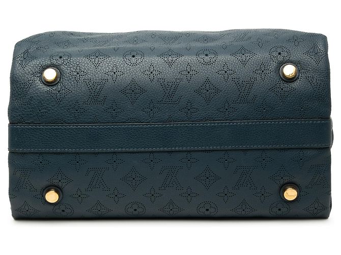 Louis Vuitton Blue Monogram Mahina Cirrus MM Blu navy - vista 3