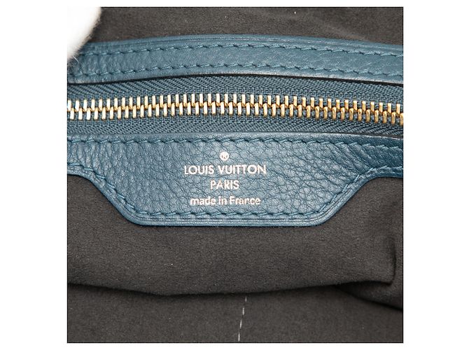 Louis Vuitton Blue Monogram Mahina Cirrus MM Blu navy - vista 5