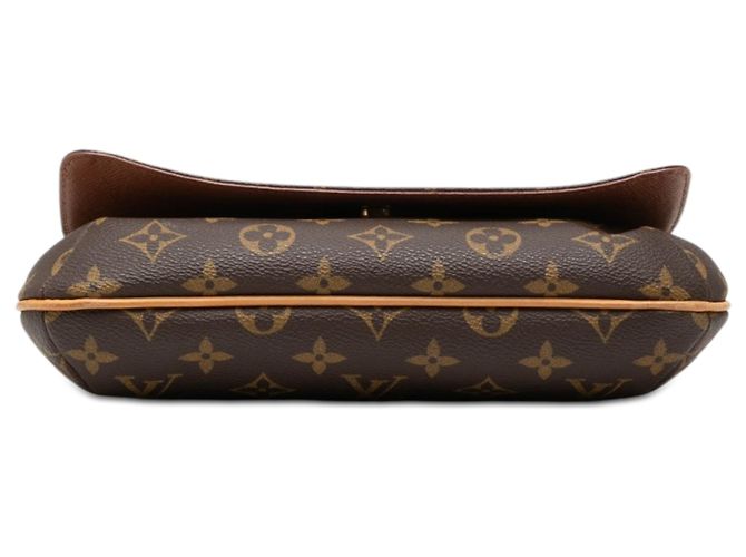 Louis Vuitton Marrone Monogram Musette Tango con Tracolla Corta - vista 3