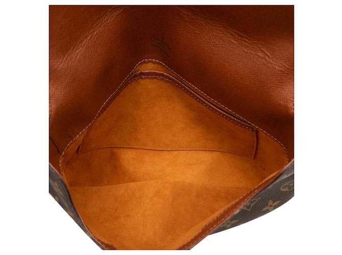 Louis Vuitton Marrone Monogram Musette Tango con Tracolla Corta - vista 4