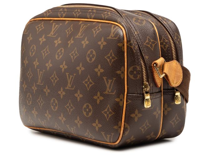 Louis Vuitton Marrone Monogram Reporter PM - vista 2