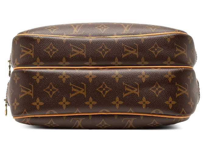 Louis Vuitton Marrone Monogram Reporter PM - vista 3