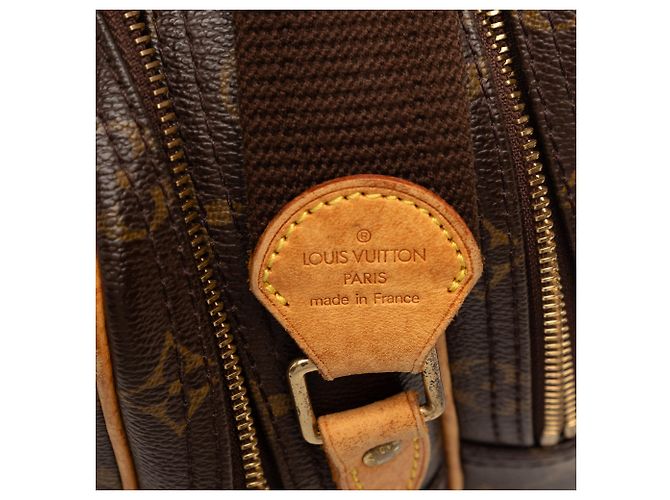 Louis Vuitton Marrone Monogram Reporter PM - vista 5