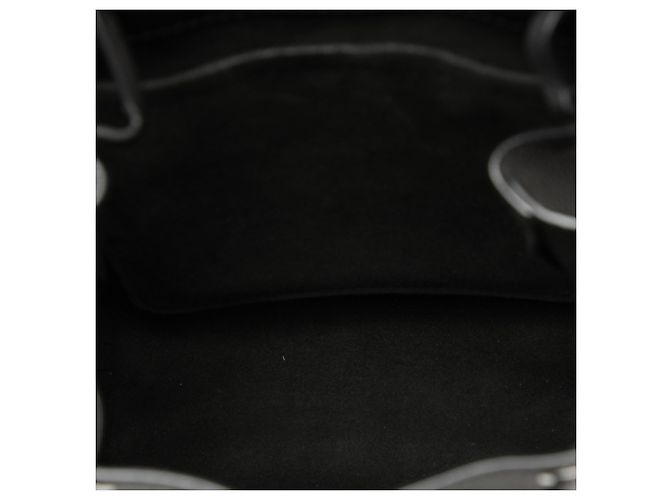 Zaino Louis Vuitton Black Taurillon Lockme Nero - vista 4