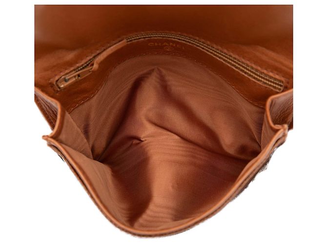 Chanel Brown CC Caviar Kompaktgeldbörse Braun - Ansicht 4