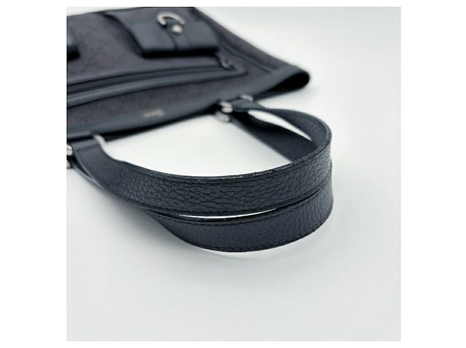 Gucci GG Pattern Canvas Tote Bag Schwarz - Ansicht 10