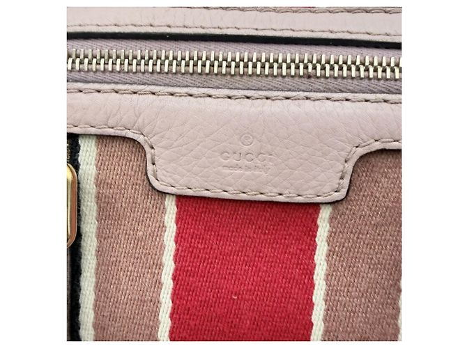 Borsa Boston 2-way Gucci Sherry Line Beige - vista 14