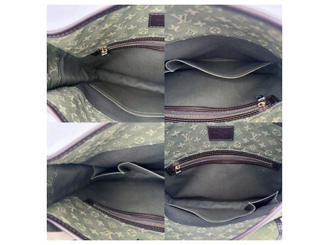 Borsa a tracolla mini Louis Vuitton Khaki Monogram Cachi - vista 10