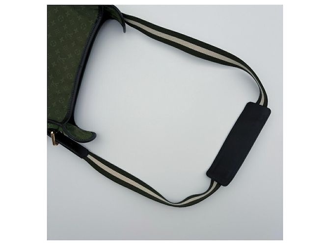 Borsa a tracolla mini Louis Vuitton Khaki Monogram Cachi - vista 13