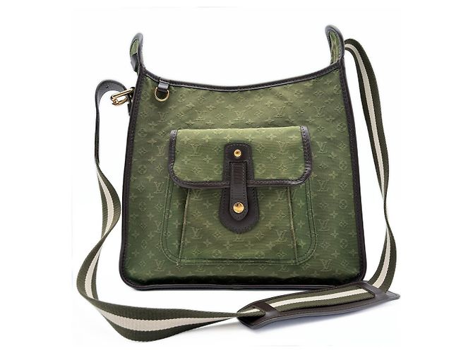 Borsa a tracolla mini Louis Vuitton Khaki Monogram Cachi - vista 2