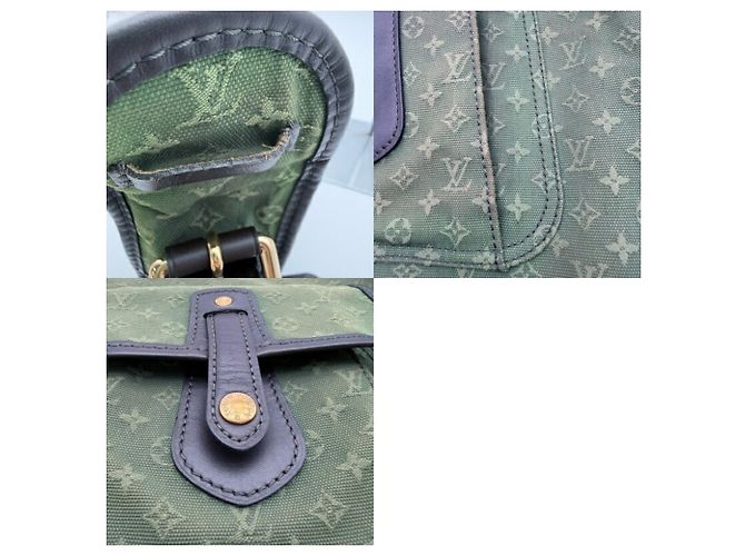 Borsa a tracolla mini Louis Vuitton Khaki Monogram Cachi - vista 20