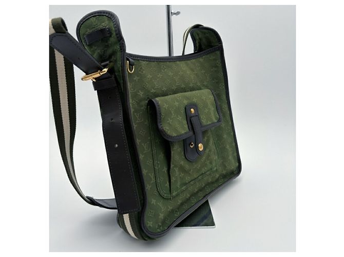 Borsa a tracolla mini Louis Vuitton Khaki Monogram Cachi - vista 6