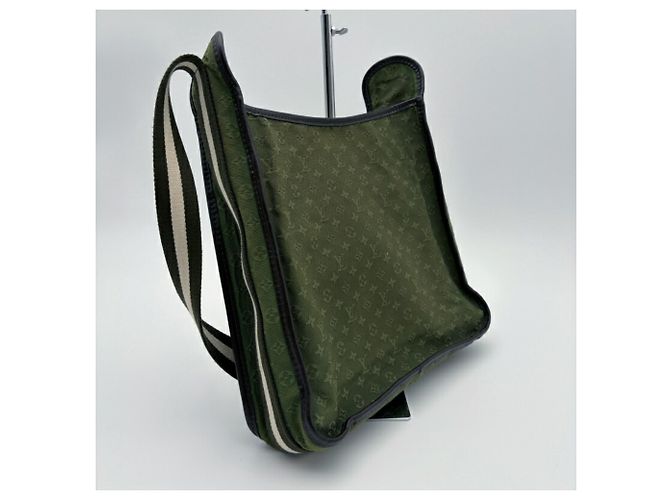 Borsa a tracolla mini Louis Vuitton Khaki Monogram Cachi - vista 7