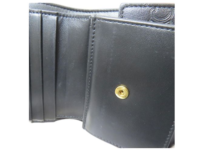 Céline Cartera trifold pequeña Celine Negro - vista 9
