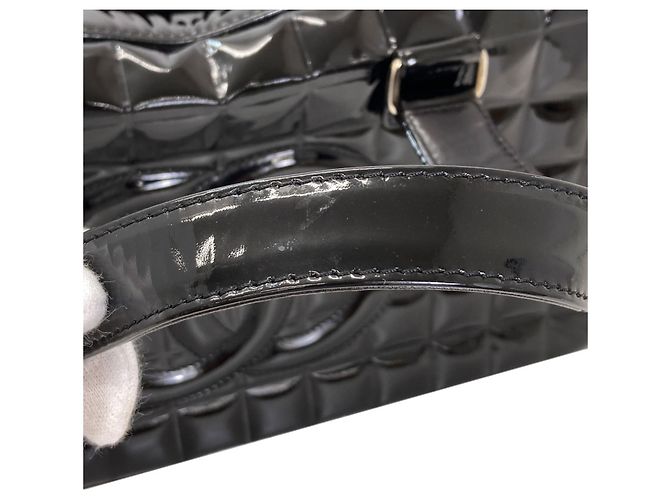 Borsa Tote Chanel Chocolate Bar Nero - vista 19