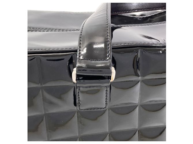 Borsa Tote Chanel Chocolate Bar Nero - vista 20