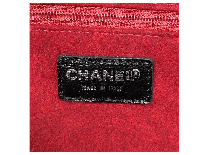 Borsa Tote Chanel Chocolate Bar Nero - vista 6