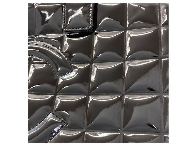 Borsa Tote Chanel Chocolate Bar Nero - vista 9