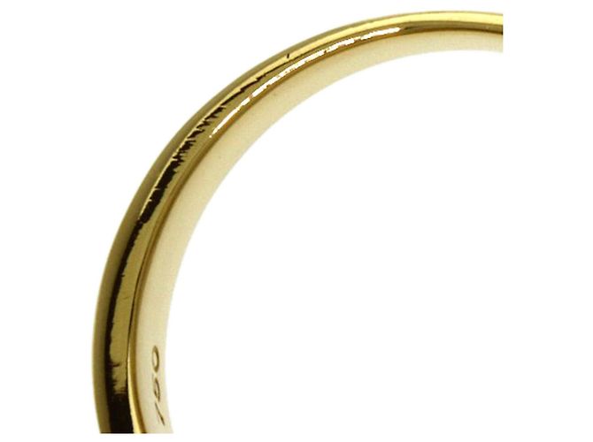 Anillo de alianza Christian Dior en oro amarillo de 18K y diamantes Dorado - vista 10