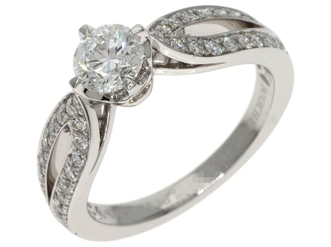 Boucheron Solitaire Diamantring - Ansicht 2