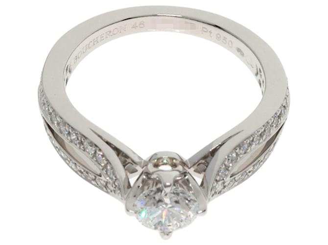 Boucheron Solitaire Diamantring - Ansicht 5