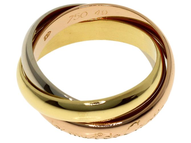 Anello Trinity di Cartier D'oro - vista 3