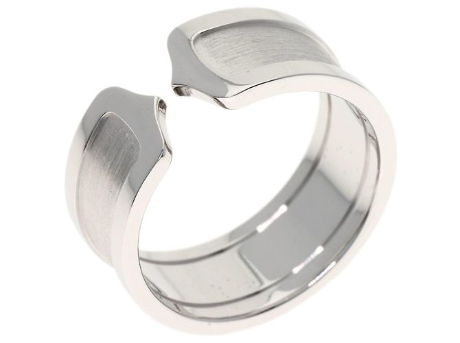 Anello C2 di Cartier in oro bianco 18K D'oro - vista 2