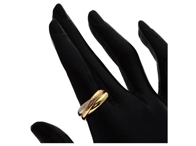 Anello Trinity di Cartier in oro giallo 18K D'oro - vista 4