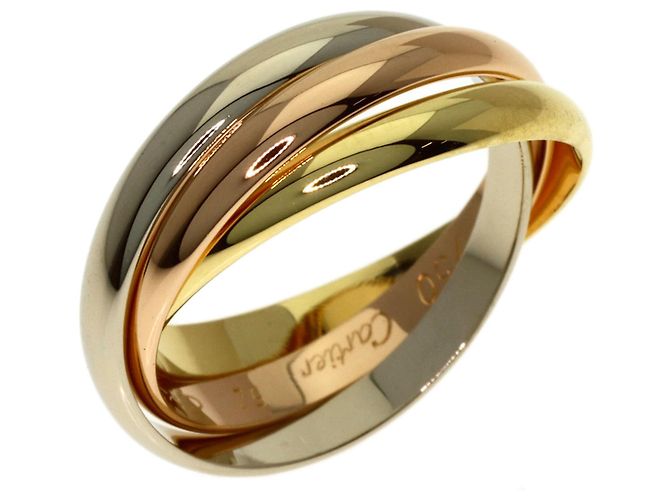 Anello Trinity di Cartier D'oro - view 2