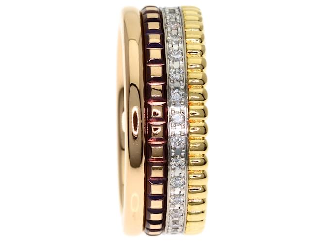 Boucheron Quatre Classic Diamond Small Ring Golden - Ansicht 7