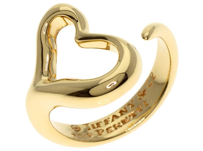 Anello Open Heart di Tiffany & Co. in oro giallo 18K D'oro - vista 2