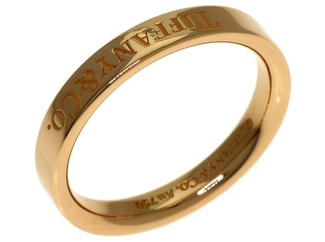 Tiffany & Co. 18K Roségold Flachring Golden - Ansicht 2