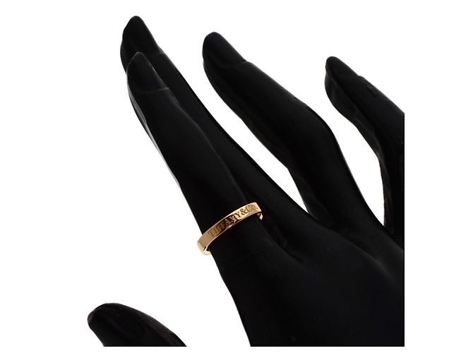 Tiffany & Co. 18K Roségold Flachring Golden - Ansicht 5