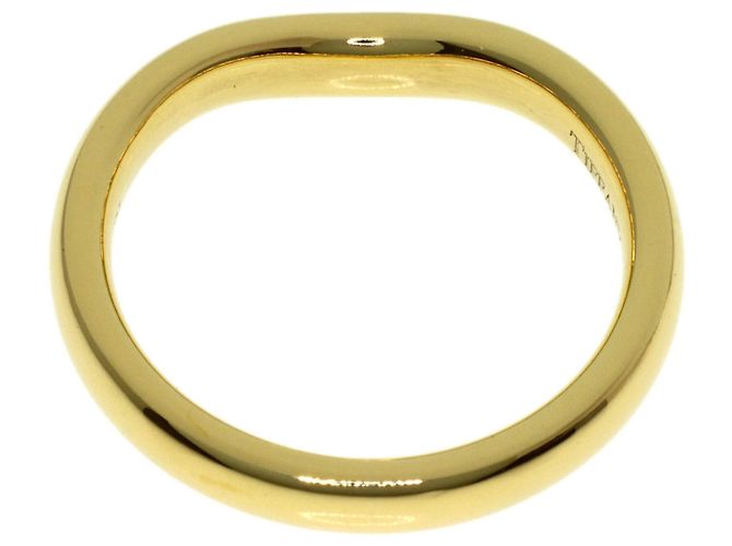 Anello a fascia curva Tiffany & Co. in oro giallo 18K D'oro - vista 4