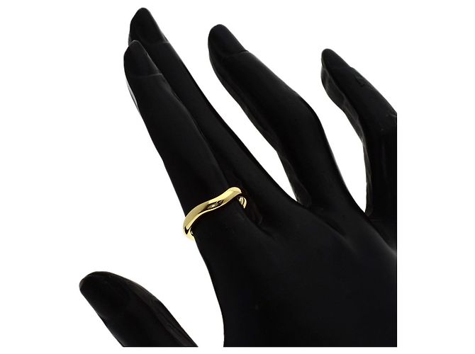 Anello a fascia curva Tiffany & Co. in oro giallo 18K D'oro - vista 7