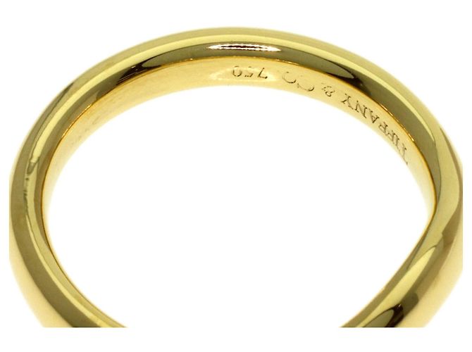 Anello a fascia curva Tiffany & Co. in oro giallo 18K D'oro - vista 8