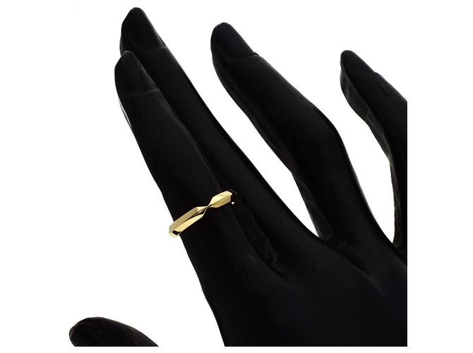 Tiffany & Co. 18K Gelbgold Nesting Narrow Band Ring Golden - Ansicht 5