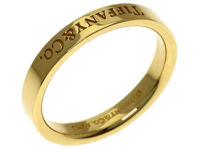 Tiffany & Co. 18K Gelbgold-Flachring Golden - Ansicht 2